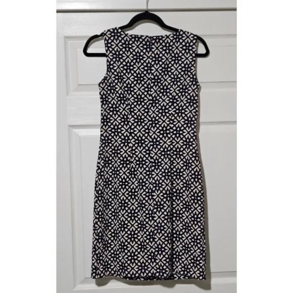 NWOT Alyx Sheath Sleeveless Dress Geometric Pattern - Picture 2 of 2